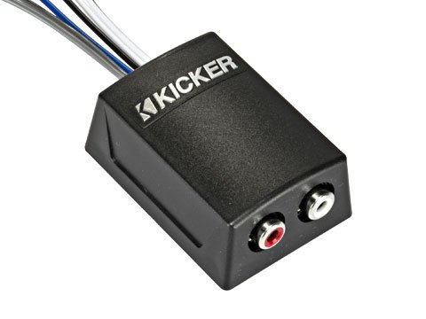 CONVERTIDOR DE ALTAS A BAJAS KICKER (con cable remoto) 46KISLOC2